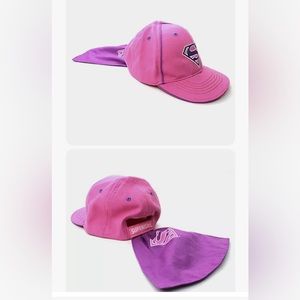 DC Comics Supergirl Toddler Pink Baseball Cap Hat, One Size